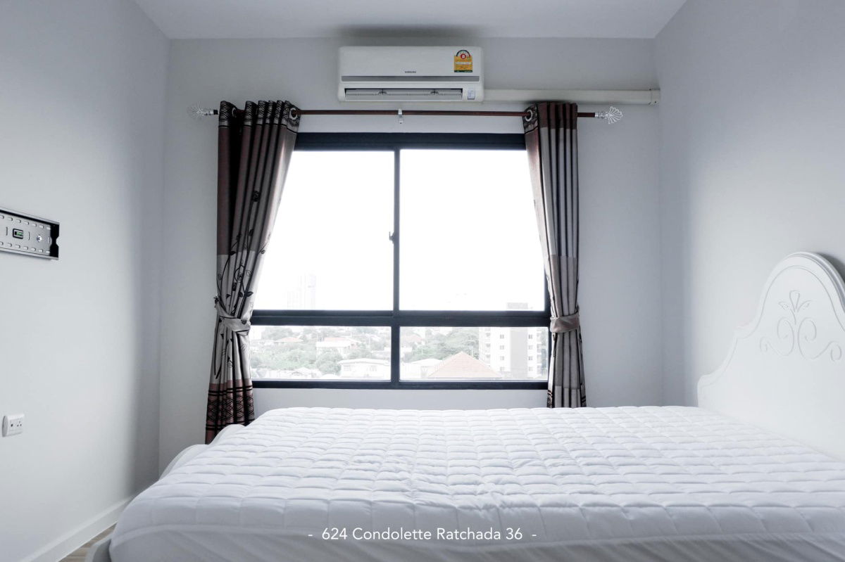 รูป G 6521💛 คอนโดให้เช่า 624 คอนโดเลต รัชดา 36 ห้องสวย พร้อมเข้าอยู่ - รูปที่ 1/9