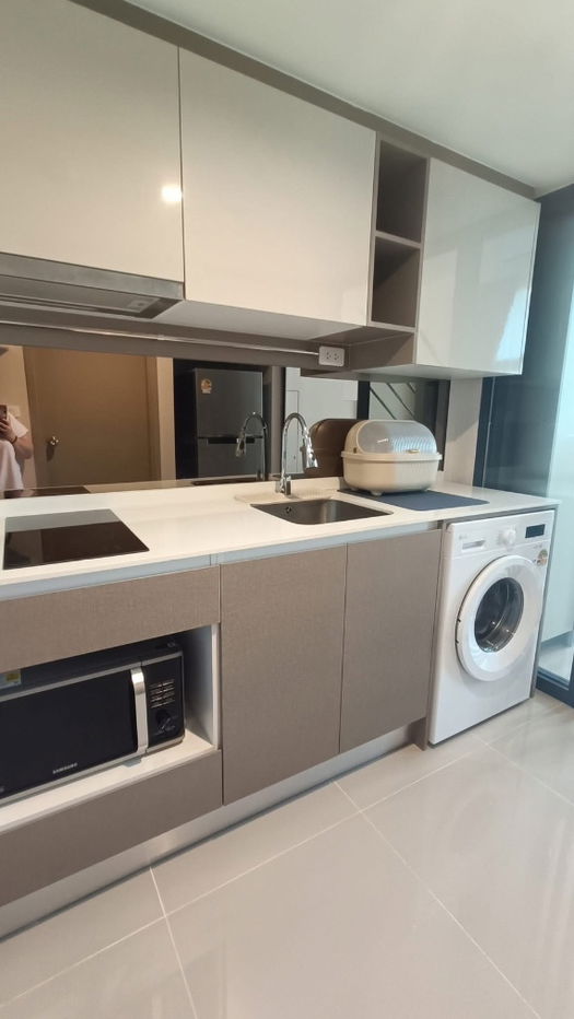 รูป ❗️IDEO RAMA9 ASOKE  Duplex ไฮบริด 1 ห้องนอน 37 ตร.ม. วิวสูงบนชั้น 30 เพดานสูง 4.5 เมตร❗️ - รูปที่ 5/8