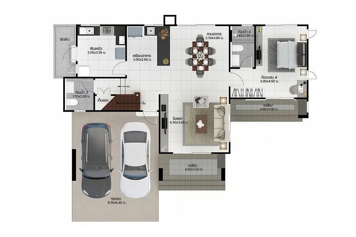 รูป WS3771 🏡 ให้เช่าบ้านเดี่ยว –Burasiri Wongwaen - On Nut ราคาเพียง 75,000/เดือน - รูปที่ 12/13