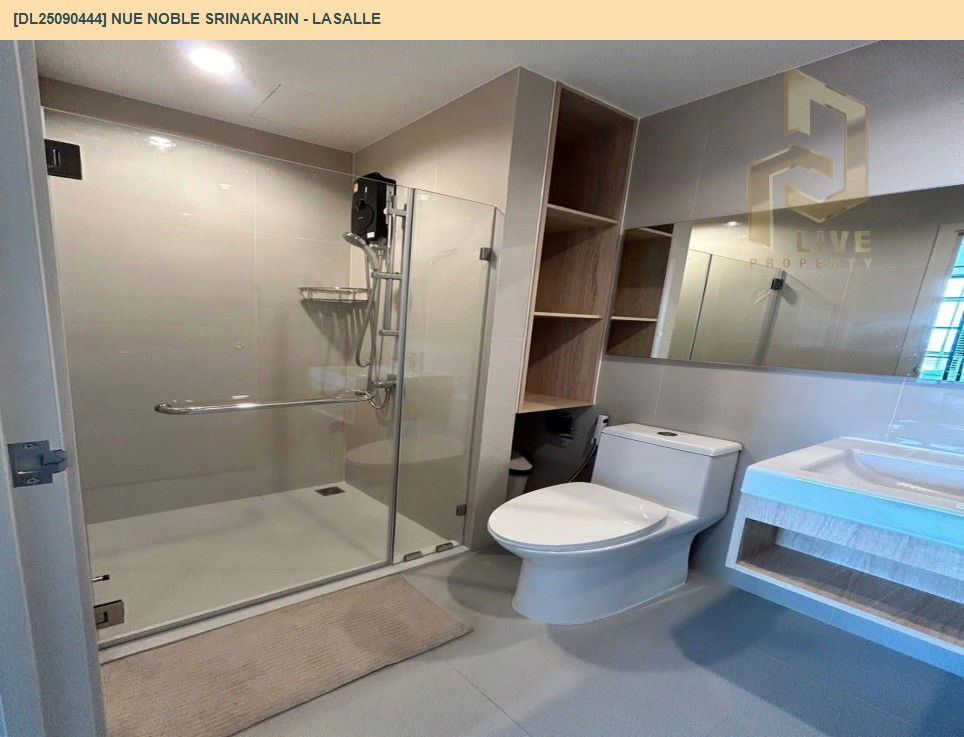 picture DL25090444 Condo for rent, Nue Noble Srinakarin - Lasalle near MRT ศรีลาซาล, ready to move in, call urgently 0800343450 LineID @655ebbvc - 7/9