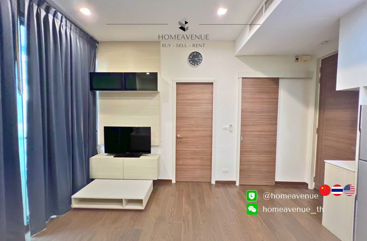 picture Q Asoke ✨ Renovated unit, ready to move in 🚇 Next to MRT Phetchaburi | Line: @homeavenue 💥HA-921 - 5/6