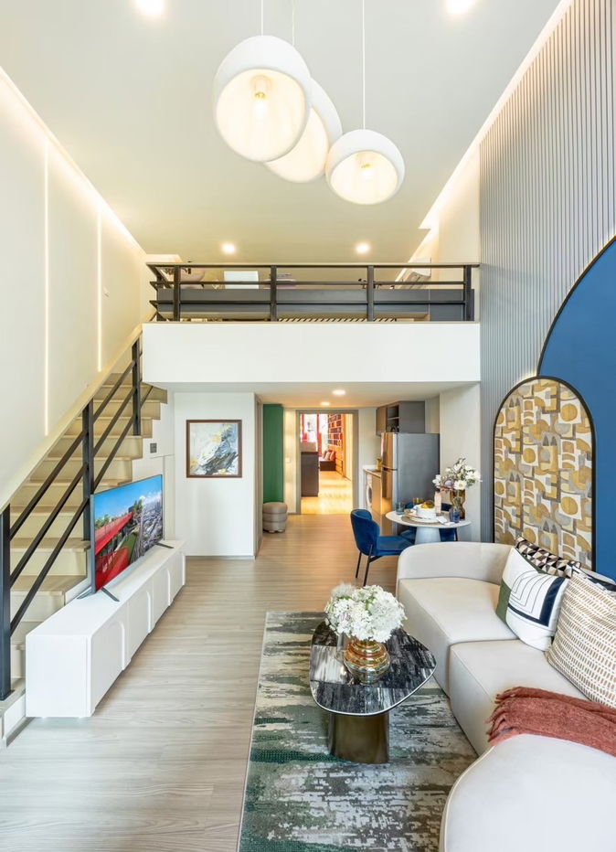 picture ✨[Owner] Selling down 200,000 THB 𝐀𝐬𝐩𝐢𝐫𝐞 𝐒𝐮𝐤𝐡𝐮𝐦𝐯𝐢𝐭 - 𝐑𝐚𝐦𝐚 𝟒 New Condo ✨ - 1/10