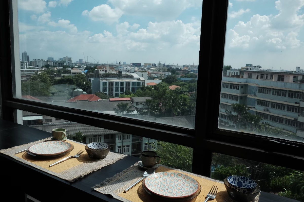 รูป ห้องสวย ราคาดีมาก!! 1 นอน 1 น้ำ 45 ตร.ม เฟอร์+เครื่องใช้ไฟฟ้าครบ พร้อมเข้าอยู่ - รูปที่ 4/14