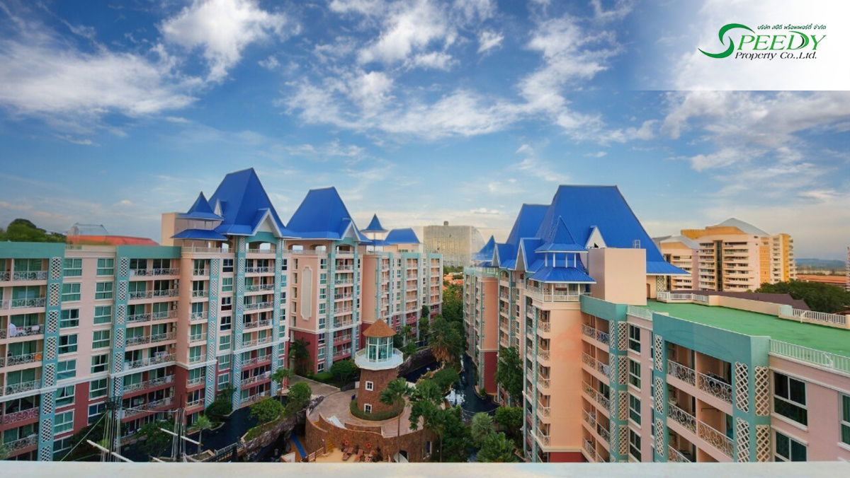 picture Condo Pattaya for rent, 1 bedroom, 1 bathroom ☁️ Ready to move in, shady atmosphere - 12/12