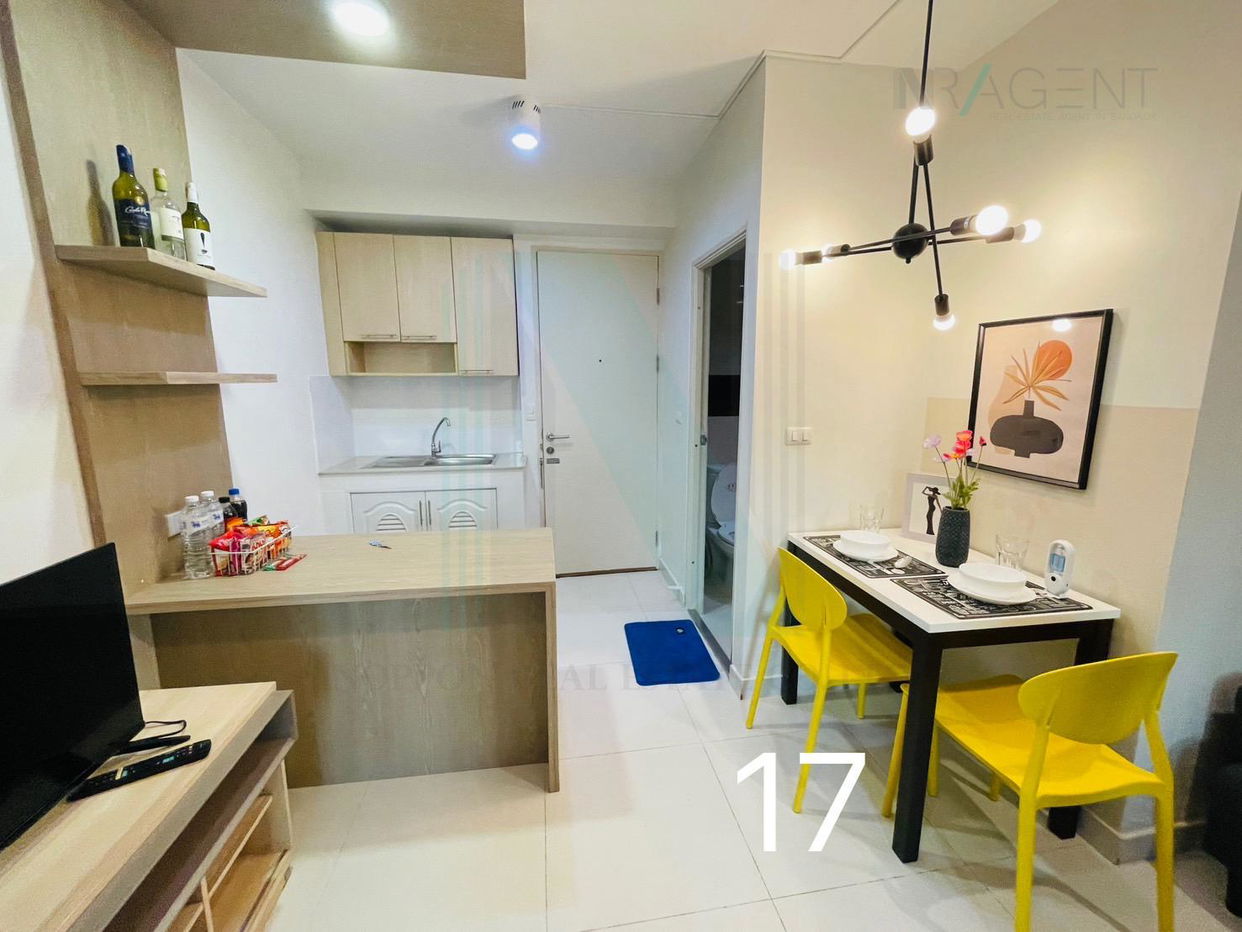 picture For Rent Condo IRIS AVENUE ONNUCH - SUVARNABHUMI Building 3, Floor 1,1 bed room, Room size 28 sqm - 5/8