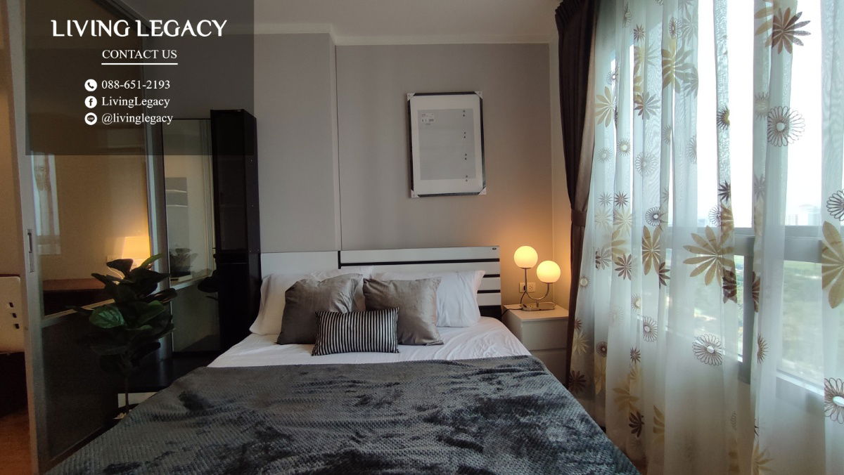 picture LT46A4EH Condo For Rent Lumpini Place Srinakarin - Huamark Station 26 Sq.M. Floor 24 Building A line id : @livinglegacy - 2/14