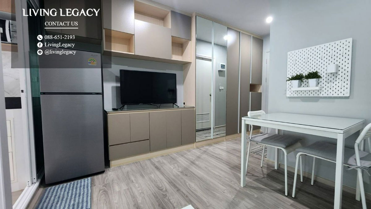 picture ST2DC9 Condo For Rent Regent Home Bangna 28 Sq.M. Floor 19 Building A line id : @livinglegacy - 7/14
