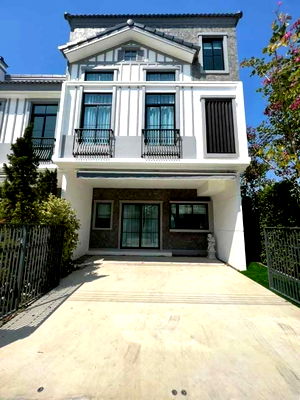 บ้านเดี่ยวให้เช่า : #st20573 ให้เช่า  Indy5 บางนา กม .7  3 ห้องนอน 3 ห้องน้ำ  2 ที่จอดรถ     