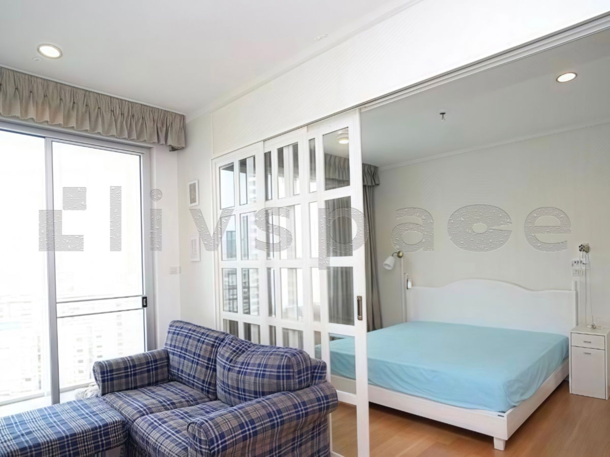 picture ▚ LB149ツ For Rent: Villa Sathorn – Large STUDIO Room, Well-Defined Layout, Special Price ⭐ - 5/8