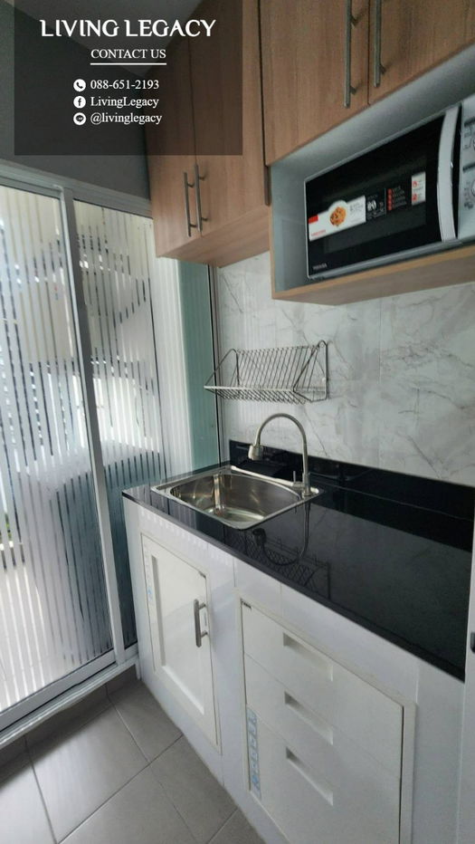 picture ST2DC9 Condo For Rent Regent Home Bangna 28 Sq.M. Floor 19 Building A line id : @livinglegacy - 6/14