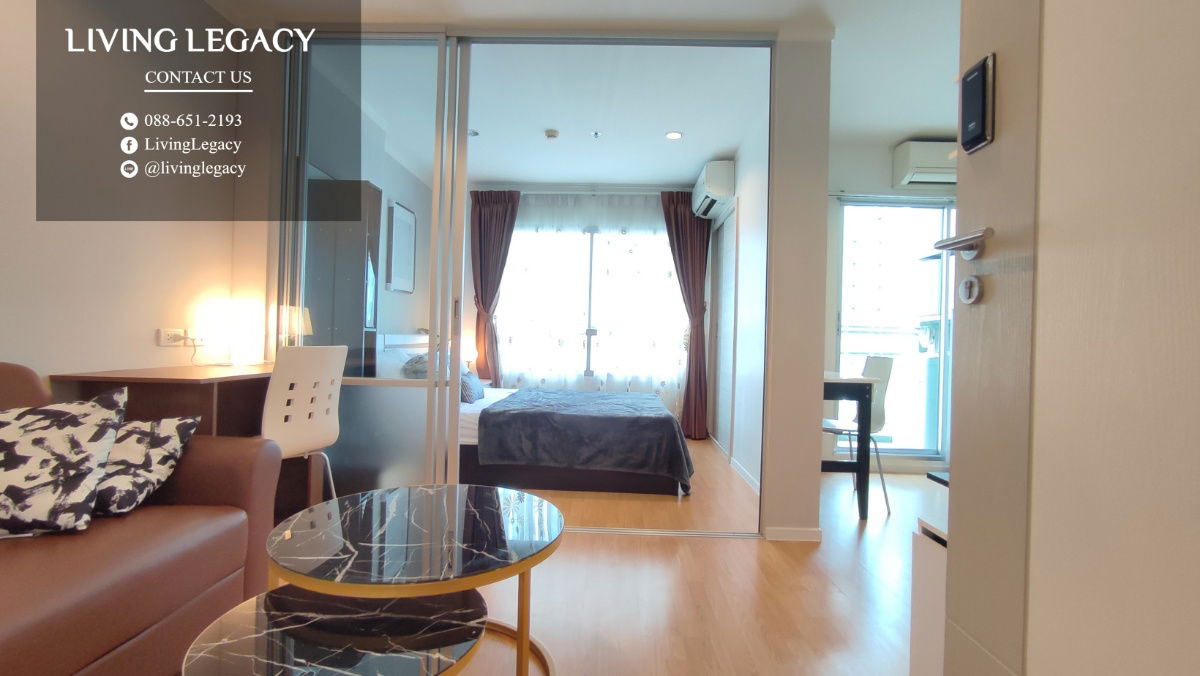 picture LT46A4EH Condo For Rent Lumpini Place Srinakarin - Huamark Station 26 Sq.M. Floor 24 Building A line id : @livinglegacy - 5/14