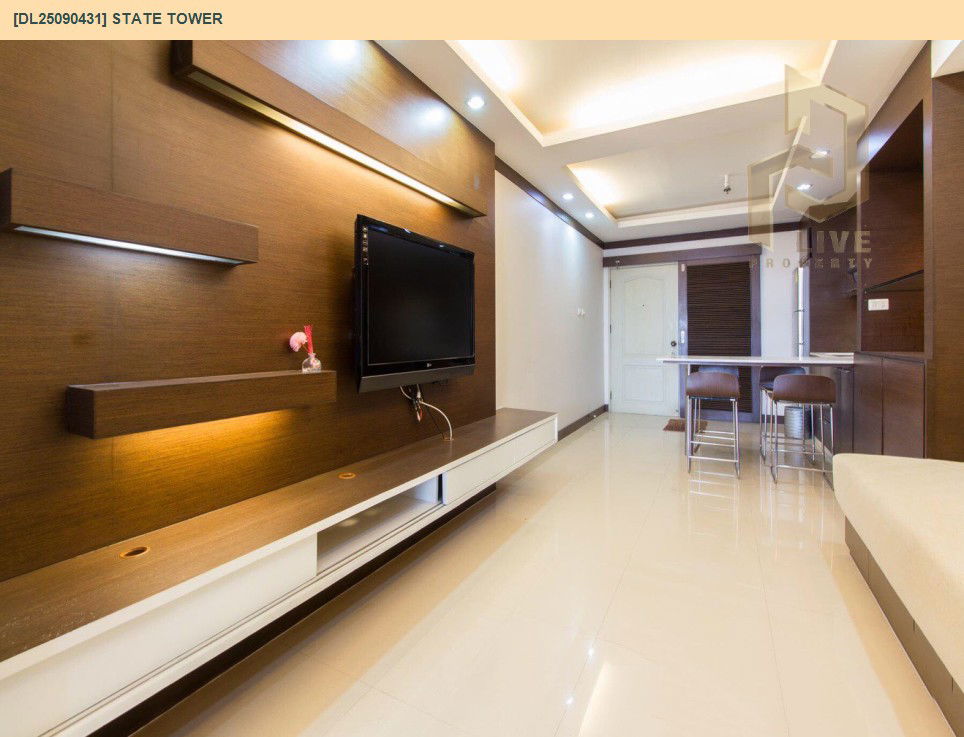 รูป DL25090431 ให้เช่าคอนโด สเตท ทาวเวอร์ (State Tower) ใกล้ BTS สะพานตากสิน พร้อมเข้าอยู่ โทรด่วน 0638692663 LineID @534wlwof - รูปที่ 5/7