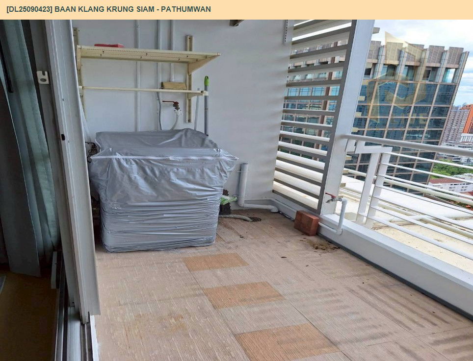 picture DL25090423 Condo for rent, Baan Klang Krung Siam - Pathumwan near BTS Ratchathewi, ready to move in, call urgently 0656133286 LineID @897iyzll - 11/22