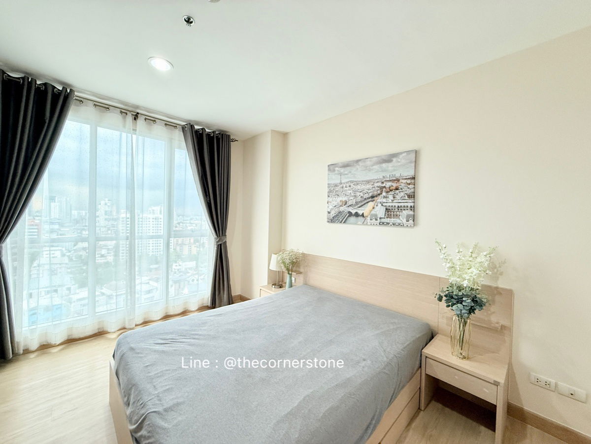 รูป ห้องสวย🌟ทำเลดี🌟พร้อมให้เช่า❗️“ 𝐑𝐡𝐲𝐭𝐡𝐦 รัชดา ” 1 ห้องนอน 46 ตร.ม. ติด MRT-รัชดาภิเษก 251238 - รูปที่ 4/15
