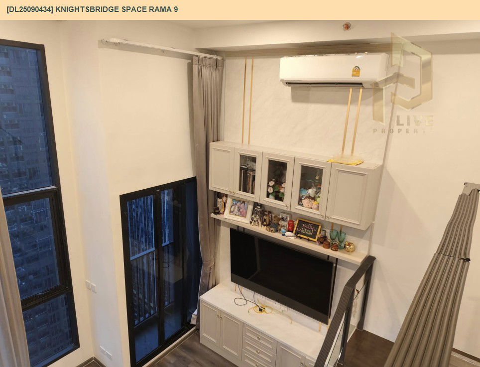 picture DL25090434 Condo for rent, Knightsbridge Space Rama 9 near MRT พระราม 9, ready to move in, call urgently 0800343450 LineID @655ebbvc - 12/14