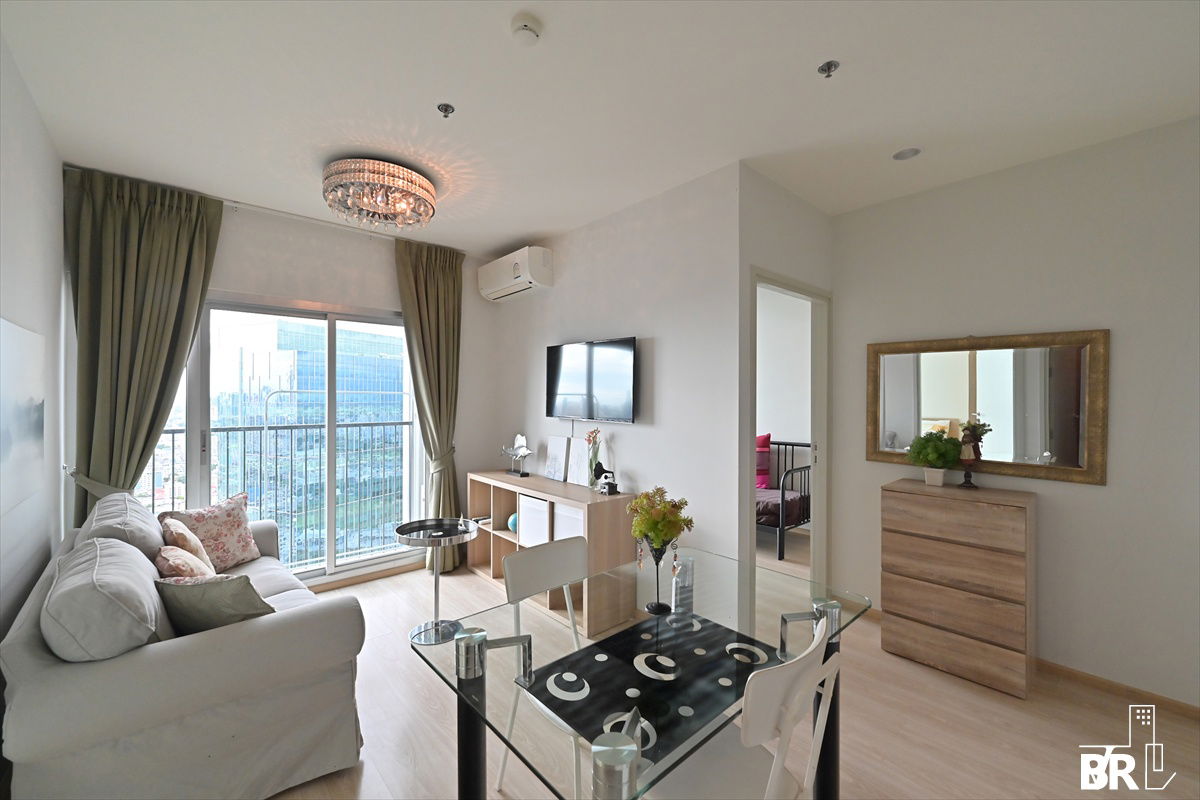 picture  Noble Revolve Ratchada 💖 Available Unit, Fully Furnished 🛋️ Near MRT Thailand Cultural Centre  - 3/12