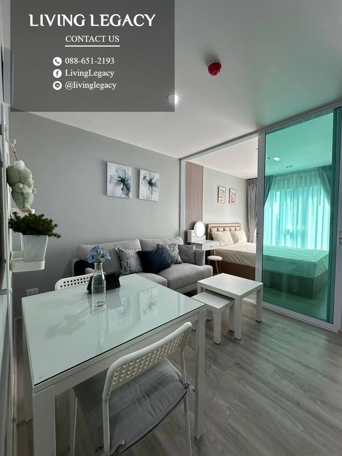 picture ST2DC9 Condo For Rent Regent Home Bangna 28 Sq.M. Floor 19 Building A line id : @livinglegacy - 12/14