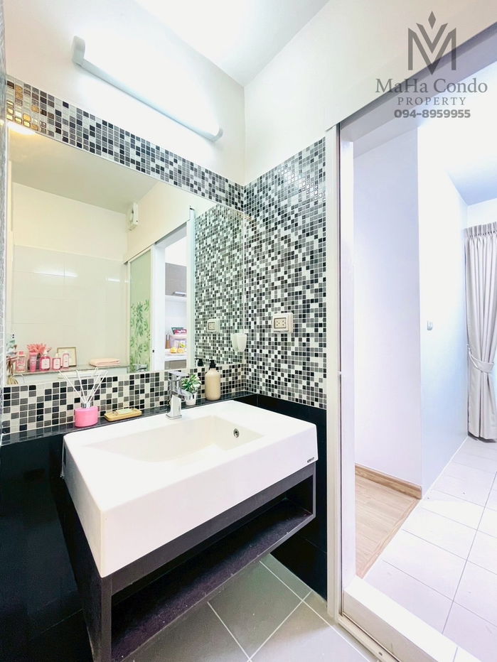 รูป  ให้เช่า Bliz Condo Rama IX – Huamak หัวหมาก พร้อมอยู่ ห้องสวยกว้างสบาย  - รูปที่ 12/15