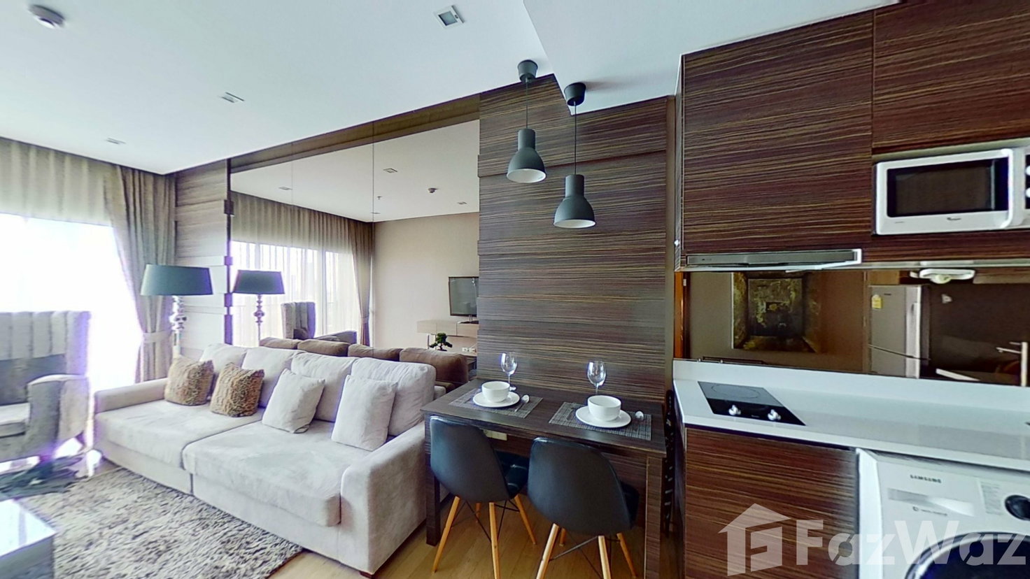 picture 1 Bedroom Condo for rent at Noble Refine 650654 - 3/6