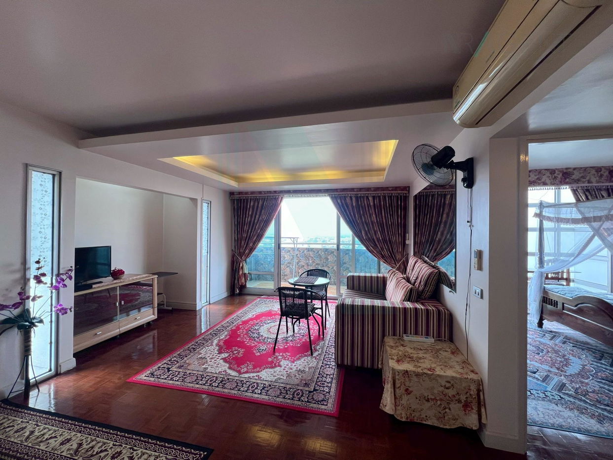 picture 🎉 For Rent Condo RIVIERA UP Building , Floor 28,2 bed room, Room size 86 sqm - 1/8