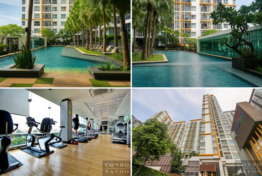 picture Call : 096-998-9779 Condo The Parkland Taksin-Thapra @BTS Talat Phlu, 36 sq.m, 1 Bedroom, 19th floor, fully furnished - 11/13