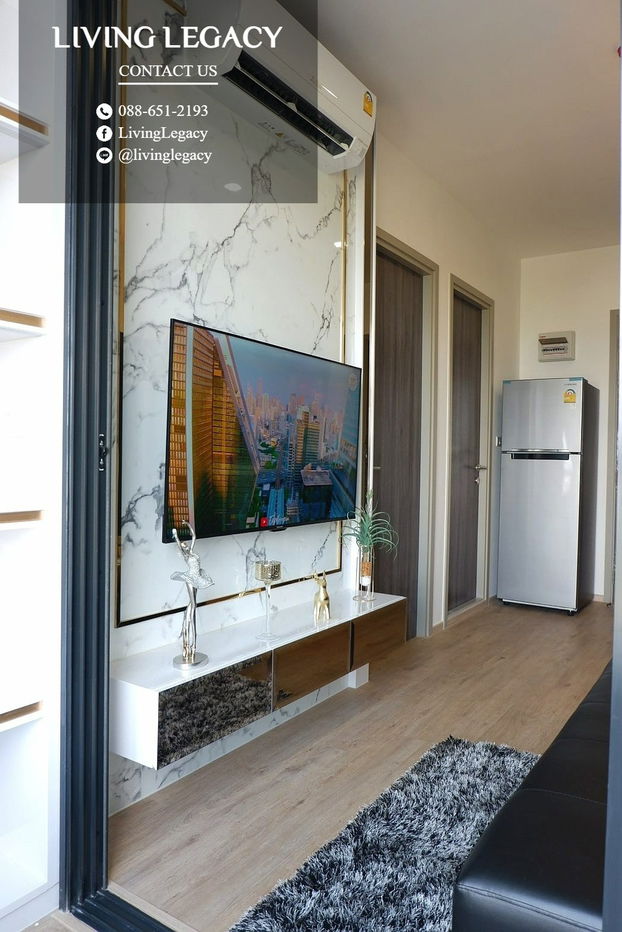 picture SF7D6K Condo For Rent The Rich Rama 9 - Srinakarin 27 Sq.M. Floor 12 line id : @livinglegacy - 10/15