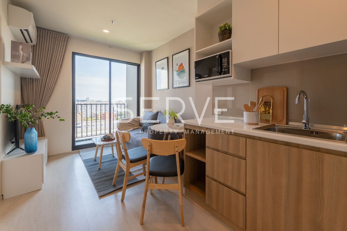 picture 1 Bed Unblock view Homey Style Next to Central Chaengwattana   20 Steps From MRT Sirat Station@ Nue Noble Chaengwattana - 6/7