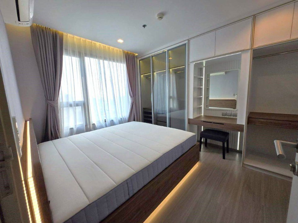picture For Sale: Condo Life Ladprao, 2 bedrooms, beautiful room, not hot, next to BTS Ha Yaek Lat Phrao (Lat Phrao Intersection) SW002981   - 2/9