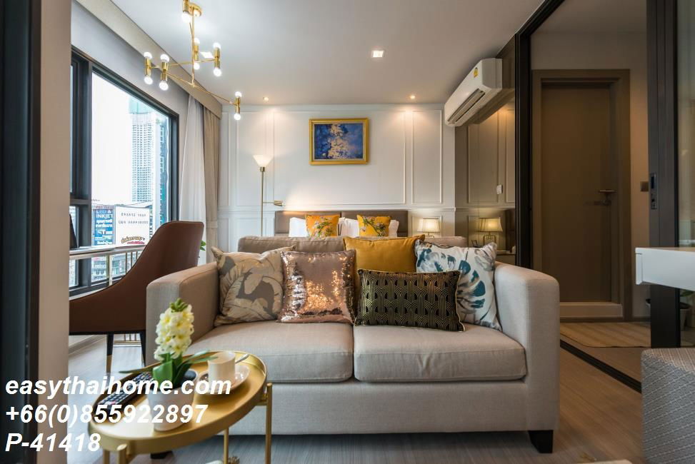 รูป P-41418 ให้เช่าคอนโด ไลฟ์ อโศก - พระราม 9 Ratchathewi, Bangkok พร้อมอยู่ ราคาถูก Line Id @easythaihome 085-592-2897 - รูปที่ 19/23