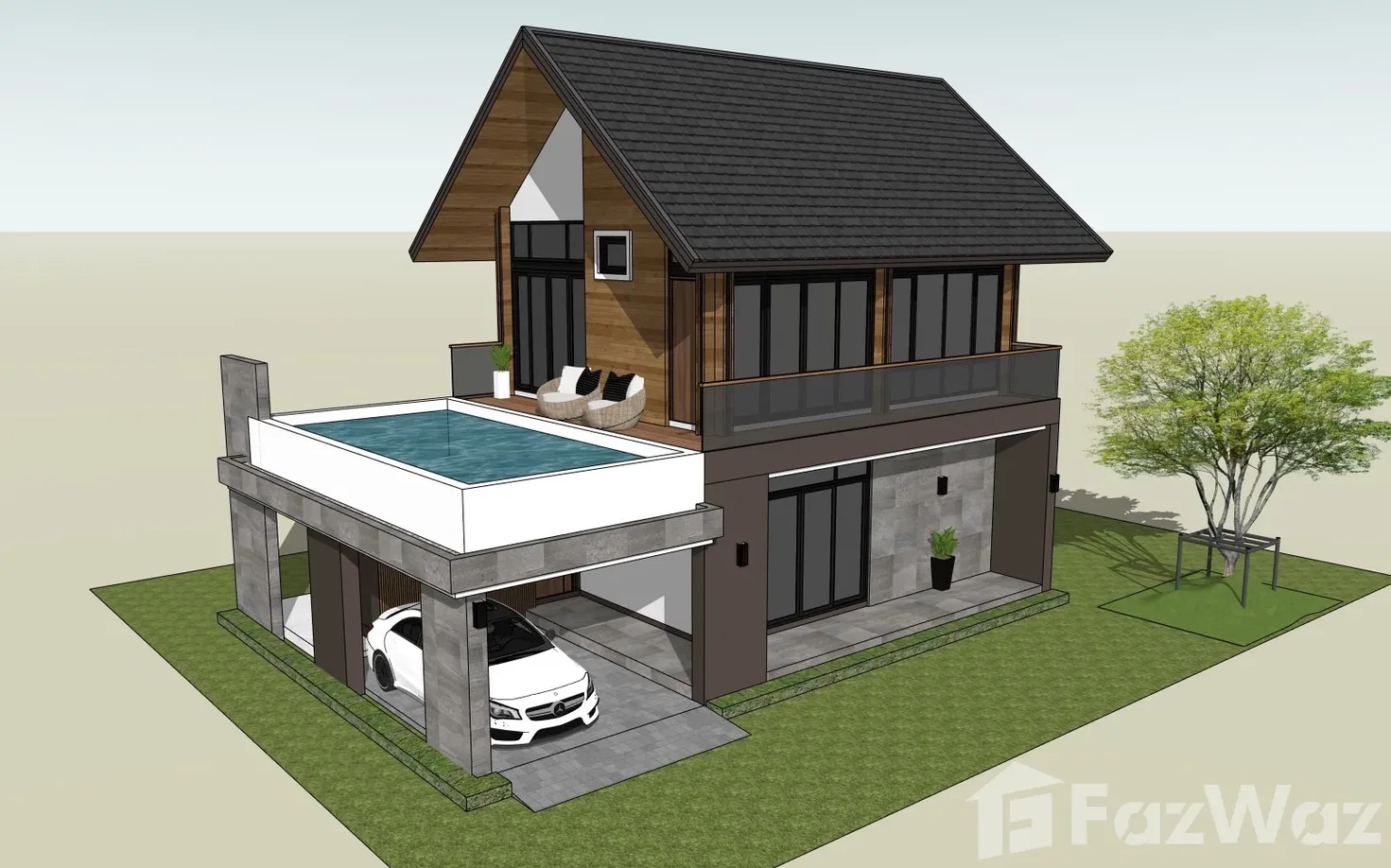 รูป ขาย บ้านเดี่ยว 1 ห้องนอน ใน มะเร็ต, สุราษฎร์ธานี 5700813 - รูปที่ 1/5