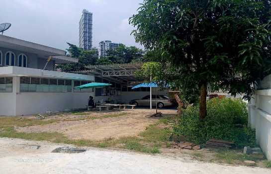 รูป ขายที่ดิน ซอยศูนย์วิจัย 3 (เพชรบุรี 47 แยก 6) ทำเลดี หลังโรงพยาบาลกรุงเทพฯ 398 ตารางวา พื้นที่ที่หายาก ใจกลางย่านธุรกิจ - รูปที่ 2/5