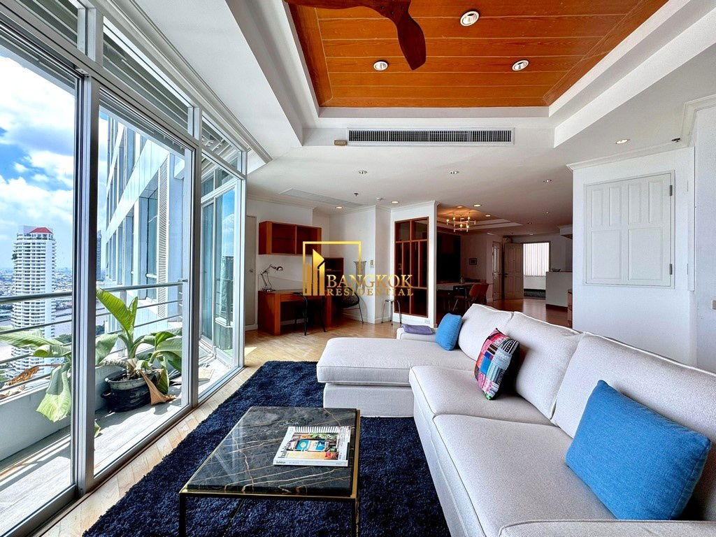 รูป Baan Sathorn Chaophraya | Striking 2 Bedroom Riverside Condo - BR11126CD - รูปที่ 2/40