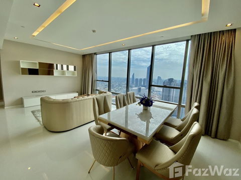 คอนโดให้เช่า 2 ห้องนอน ในโครงการ เดอะ แบงค็อก สาทร 1003874