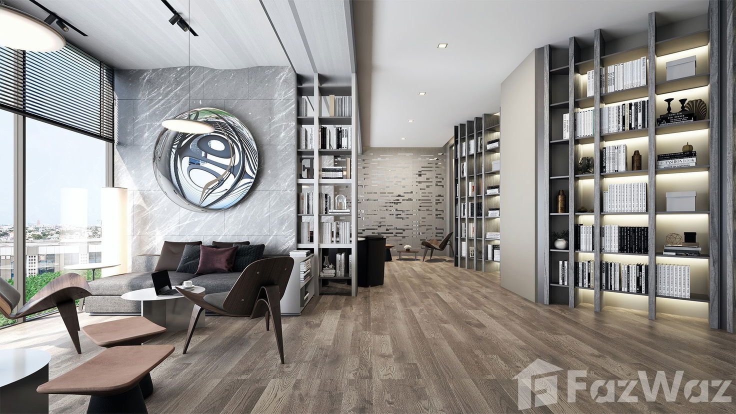 picture 1 Bedroom Condo for sale at Nue Noble Ratchada-Lat Phrao  1833364 - 37/37