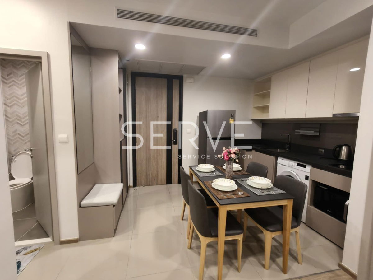 picture 🔥Corner Room 2 Beds with Bathtub Super High Fl. 35+ River View Good Location Close to BTS Thong Lo at OKA HAUS Sukhumvit 36 Condo / For Rent - 6/12