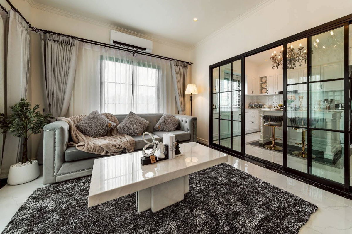 รูป ขายบ้านเดี่ยว 1 ชั้น สไตล์อังกฤษสุดหรู พร้อมสวนกว้างขวาง โครงการชาคริราห์วิลล์ หางดง-เชียงใหม่ T.0946511456 - รูปที่ 6/29