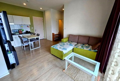 Condos for rent The Nine Rama 9 : TA8120📲LineID @556ryccg 🏢2 Bedroom 65 sqm Floor 4 Fully furnished & Electrical appliances S1 Rama 9 near The Nine Center Rama9