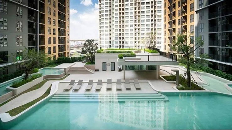 picture Plum Condo Pinklao for rent, 2 bedrooms, 2 bathrooms - 6/7