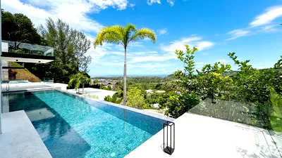 Houses for sale Bang Tao Beach  : Brand new 3 bedroom Seaview pool villa 1908925