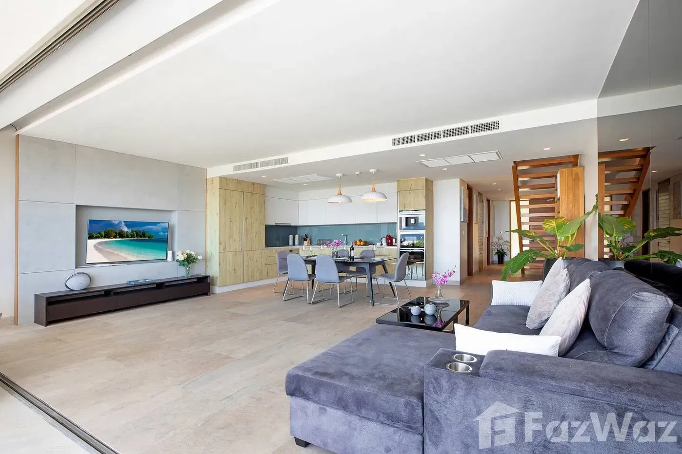picture 3 Bedroom condo for rent at Bluepoint Condominium 5720569 - 12/18
