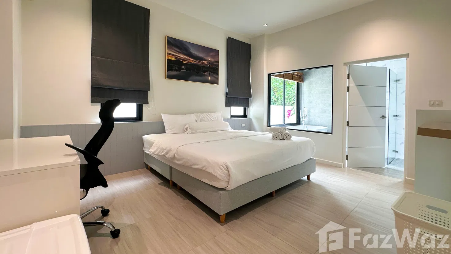 รูป วิลล่าให้เช่า 3 ห้องนอน ในโครงการ โคซี่ พูล วิลล่า หัวหิน 5577286 - รูปที่ 19/30