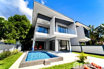 Houses for rent Ko Samui Surat Thani : 3 Bedroom Villa for rent in Maenam, Surat Thani  5714637