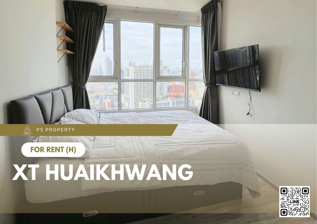 picture For rent 📍 XT HUAIKHWANG 📍 Fully furnished and equipped, near BTS Huai Khwang - 1/11