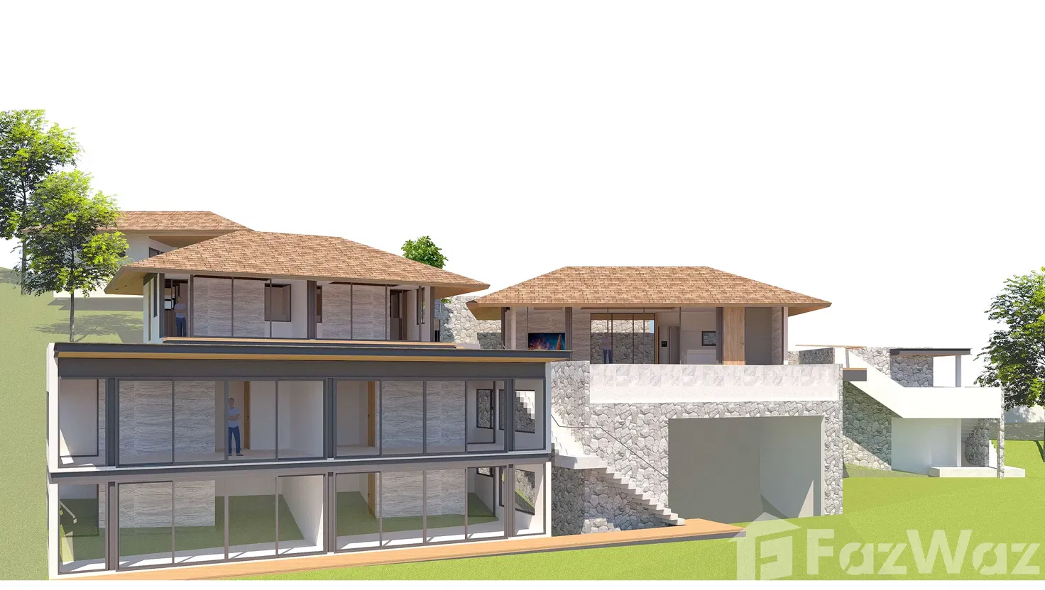 รูป ขาย วิลล่า 5 ห้องนอน ใน แม่น้ำ, สุราษฎร์ธานี 5690579 - รูปที่ 1/10