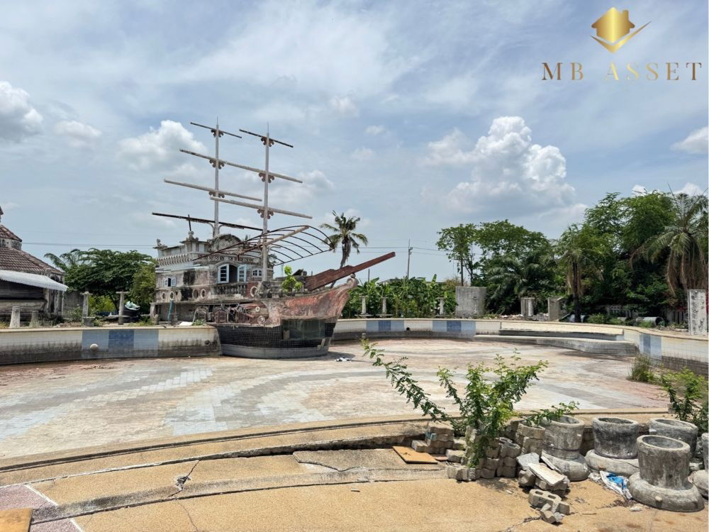 รูป ขายที่ดินถมแล้ว พร้อมสิ่งปลูกสร้าง 6-1-60.7 ไร่ หมู่บ้านมหาชัยเมืองใหม่ ติดถนนพระราม2 จ.สมุทรสาคร - รูปที่ 5/18