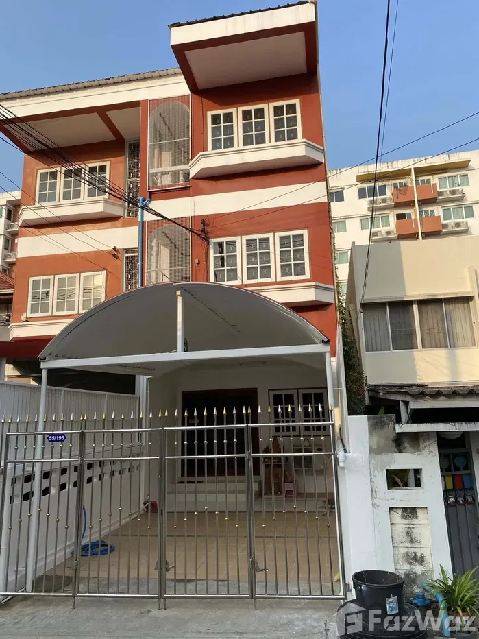 รูป ทาวน์เฮ้าส์ให้เช่า 4 ห้องนอน ใน จันทรเกษม, กรุงเทพมหานคร 5696254 - รูปที่ 1/8