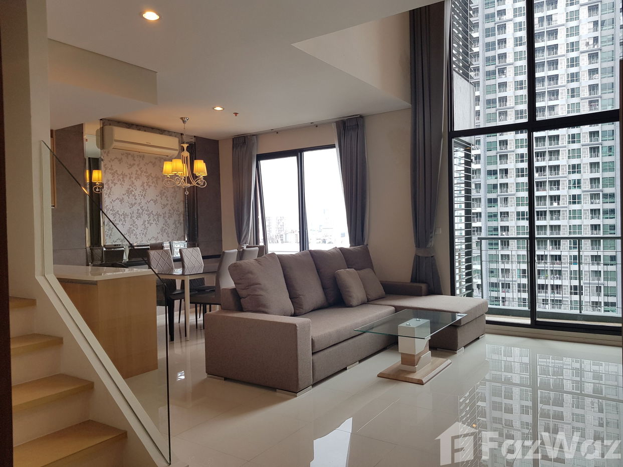 รูป คอนโดให้เช่า 1 ห้องนอน ในโครงการ วิลล่า อโศก 1061028 - รูปที่ 1/13