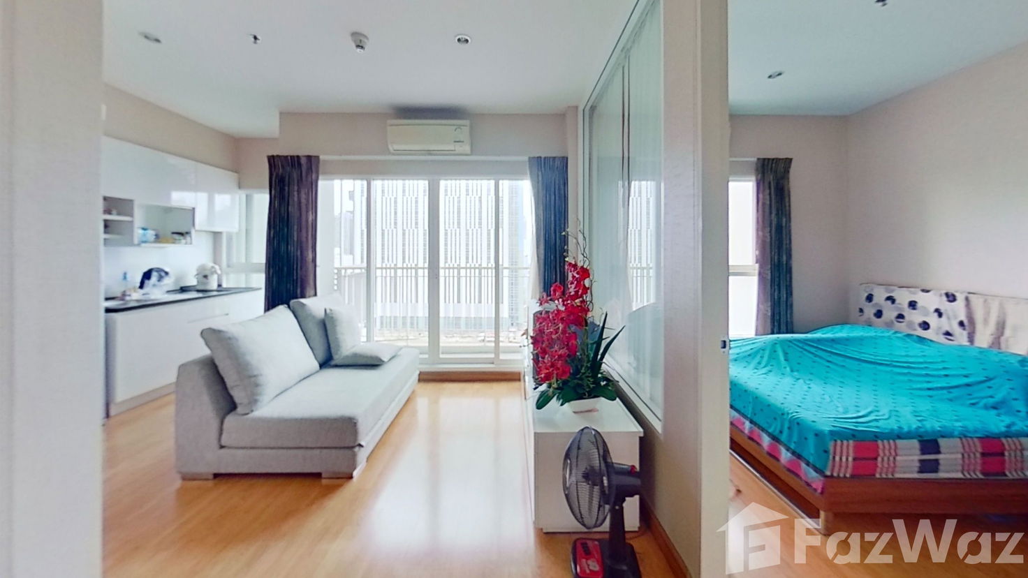 รูป ขาย คอนโด 1 ห้องนอน ในโครงการ เดอะ พาร์คแลนด์ แกรนด์ อโศก-เพชรบุรี 263137 - รูปที่ 12/13