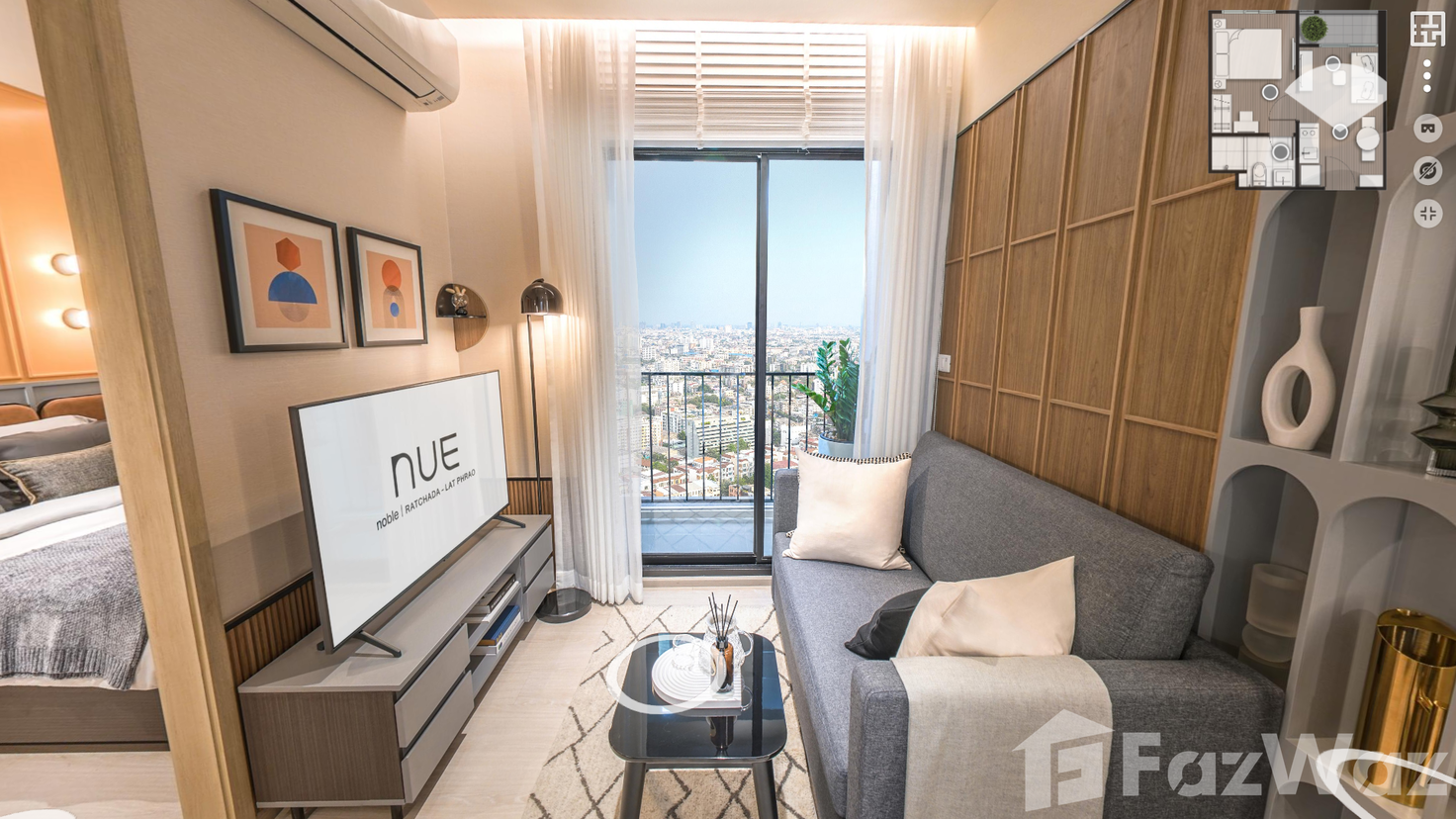 picture 1 Bedroom Condo for sale at Nue Noble Ratchada-Lat Phrao  1833364 - 24/37