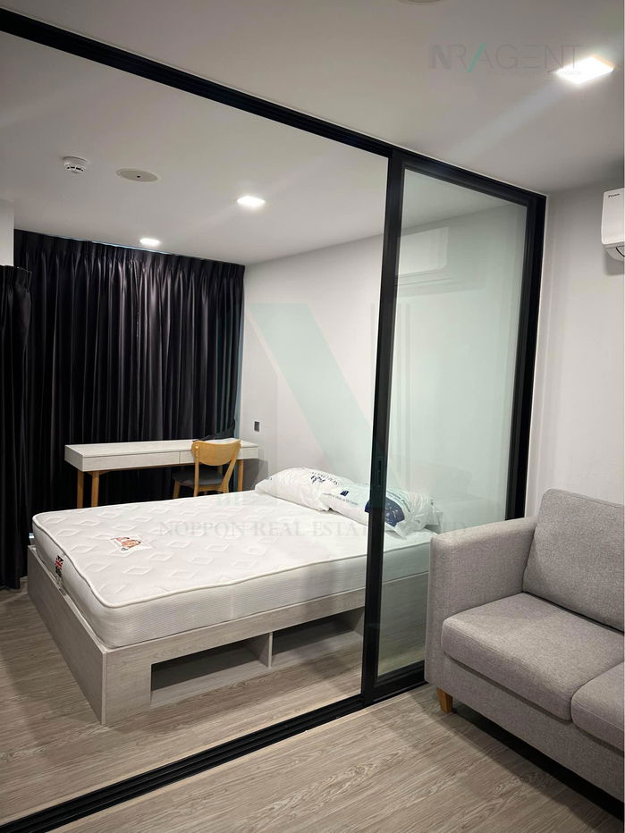 picture 🚩 For Rent Condo KAVE SEED KASET Building A, Floor 2,1 bed room, Room size 26 sqm - 2/8